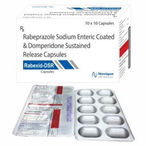 Rabeprazole Sodium Enteric Coated & Domperidone Sustained Release Capsules